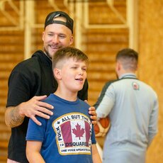 Martynas Mažeika apsilankė SKM stovykloje | Sauliaus Čirbos nuotr. 6