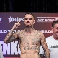 Vasilijaus Lomačenkos ir George‘o Kambosos svėrimų procedūra | Organizatorių nuotr. 16