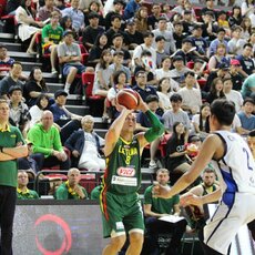 Lietuva – Pietų Korėja rungtynių akimirka | krepsinionamai.lt nuotr. 5