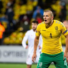 Lietuvos ir Baltarusijos rinktinių rungtynės | Žygimanto Gedvilos / BNS foto nuotr. 20