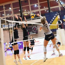 „Kauno-VDU“ ir „SOK Mostar“ rungtynės | CEV nuotr. 3