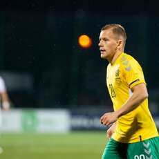 Lietuvos ir Baltarusijos rinktinių rungtynės | Žygimanto Gedvilos / BNS foto nuotr. 21