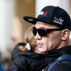 Sergejaus Maslobojevo pasitikimas | Luko Balandžio / BNS foto nuotr. 21