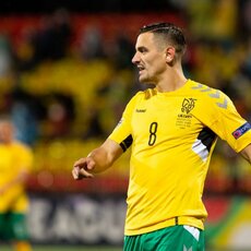 Lietuvos ir Baltarusijos rinktinių rungtynės | Žygimanto Gedvilos / BNS foto nuotr. 17