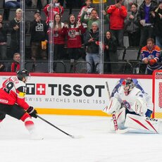 Austrija – Prancūzija rungtynių akimirka | IIHF nuotr. 40