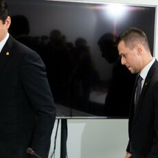 LFF spaudos konferencija | Žygimanto Gedvilos / BNS foto nuotr. 1