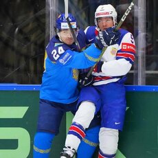JAV – Kazachstanas rungtynių akimirka | IIHF nuotr. 6