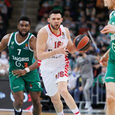 „Žalgiris“ – „Olympiacos“ rungtynių akimirka | Eriko Ovčarenko / BNS foto nuotr. 53