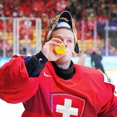 Šveicarija – Vokietija rungtynių akimirka | IIHF nuotr. 20