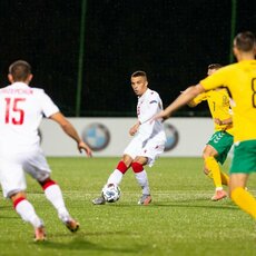 Lietuvos ir Baltarusijos rinktinių rungtynės | Žygimanto Gedvilos / BNS foto nuotr. 11