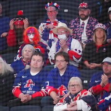 Švedijos – Didžiosios Britanijos rungtynių akimirka | IIHF nuotr. 10