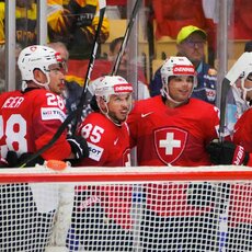 Šveicarija – Vokietija rungtynių akimirka | IIHF nuotr. 25