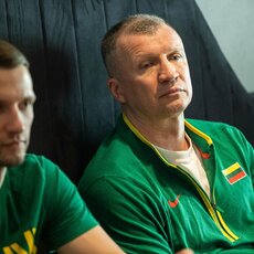 Druskininkuose prasidėjo Lietuvos krepšinio rinktinės stovykla | Roberto Riabovo / BNS nuotr. 7