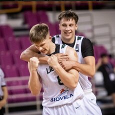 Lietuva – Prancūzija rungtynių akimirka  | Allos Fedorčenko ir Manto Stankevičiaus nuotr. 2