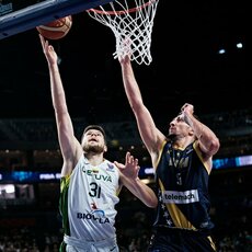 Lietuva – Bosnija ir Hercegovina rungtynių akimirka | FIBA nuotr. 16