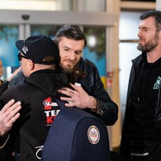 Sergejaus Maslobojevo pasitikimas | Luko Balandžio / BNS foto nuotr. 7