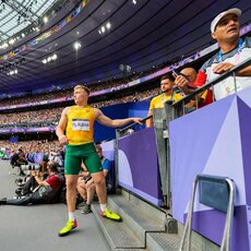 Olimpinis vyrų disko metimo finalas | Kipro Štreimikio/LTOK nuotr. 99