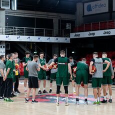 Lietuvos rinktinės treniruotė | BNS nuotr. 19