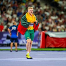 Olimpinis vyrų disko metimo finalas | Kipro Štreimikio/LTOK nuotr. 183