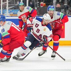 JAV – Čekija rungtynių akimirka | IIHF nuotr. 6