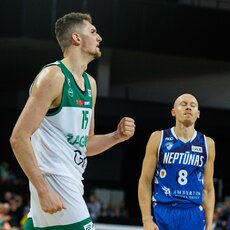 „Neptūnas“ - „Žalgiris“ rungtynių akimirka | Eriko Ovčarenko / BNS foto nuotr. 7