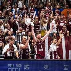 Prancūzija - Latvija rungtynių akimirka | FIBA nuotr. 42