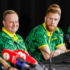 Lietuvos rinktinė pradeda pasiruošimą FIBA Pasaulio taurės atrankos langui | Teodoro Biliūno / BNS foto nuotr. 33