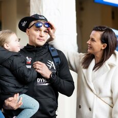 Sergejaus Maslobojevo pasitikimas | Luko Balandžio / BNS foto nuotr. 14