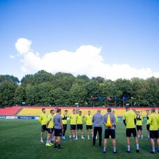 Lietuvos futbolo rinktinės treniruotė | Elvio Žaldario nuotr. 6