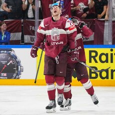 Latvija – Švedija rungtynių akimirka | IIHF nuotr. 33
