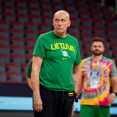 Lietuvos rinktinės treniruotė | Skirmanto Lisausko/BNS Foto nuotr. 27