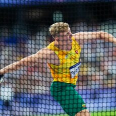 Olimpinis vyrų disko metimo finalas | Kipro Štreimikio/LTOK nuotr. 136