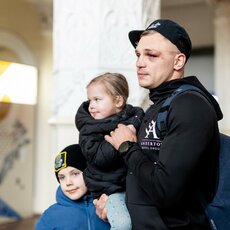 Sergejaus Maslobojevo pasitikimas | Luko Balandžio / BNS foto nuotr. 9