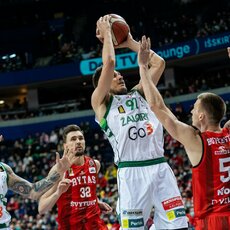 „Rytas“ – „Žalgiris“ rungtynių akimirka | Pauliaus Peleckio / BNS foto nuotr. 44
