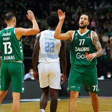 „Žalgiris“ – „Zenit“ rungtynių akimirka | Sportas.lt/Tito Pacausko nuotr. 11