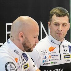 A.Gelažninkas pristatė naują motociklą ir komandą | Pauliaus Peleckio / BNS foto nuotr. 6