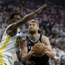 10. Domantas Sabonis – 19,1 tšk., 12,3 atk. kam., 7,3 rez. perd., 23,5 PER.  Vidutinė metinė alga: 18,725 mln.  Tikroji vertė: 99,22. | Scanpix nuotr. 21