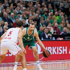 „Žalgiris“ – „AX Armani“ rungtynių akimirka | Eriko Ovčarenko / BNS foto nuotr. 18