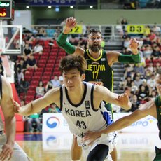 Lietuva – Pietų Korėja rungtynių akimirka | krepsinionamai.lt nuotr. 7