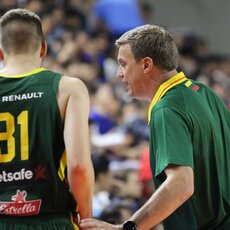 Lietuva – Pietų Korėja rungtynių akimirka | krepsinionamai.lt nuotr. 27