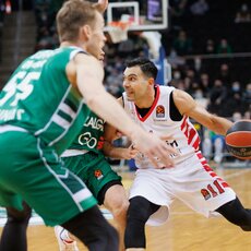 „Žalgiris“ – „Olympiacos“ rungtynių akimirka | Eriko Ovčarenko / BNS foto nuotr. 51