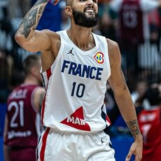 Prancūzija - Latvija rungtynių akimirka | FIBA nuotr. 11