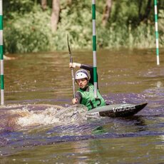 Lietuvos jaunių baidarių ir kanojų slalomo čempionatas | Domanto Grigūno nuotr. 9