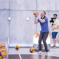 LKL čempionai išbandė hibridinį krepšinio žaidimą | Organizatorių nuotr. 13