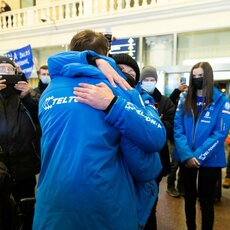 Vilniaus oro uoste sutikti Dakaro dalyviai | BNS nuotr. 26
