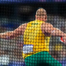 Olimpinis vyrų disko metimo finalas | Kipro Štreimikio/LTOK nuotr. 155