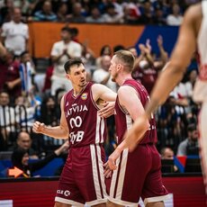 Prancūzija - Latvija rungtynių akimirka | FIBA nuotr. 46