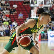 Lietuva – Pietų Korėja rungtynių akimirka | krepsinionamai.lt nuotr. 35