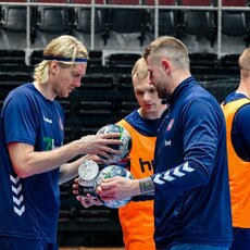 Lietuvos vyrų rankinio rinktinės treniruotė | rankinis.lt nuotr. 2