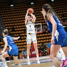 Lietuva – Serbija rungtynių akimirka | FIBA nuotr. 8